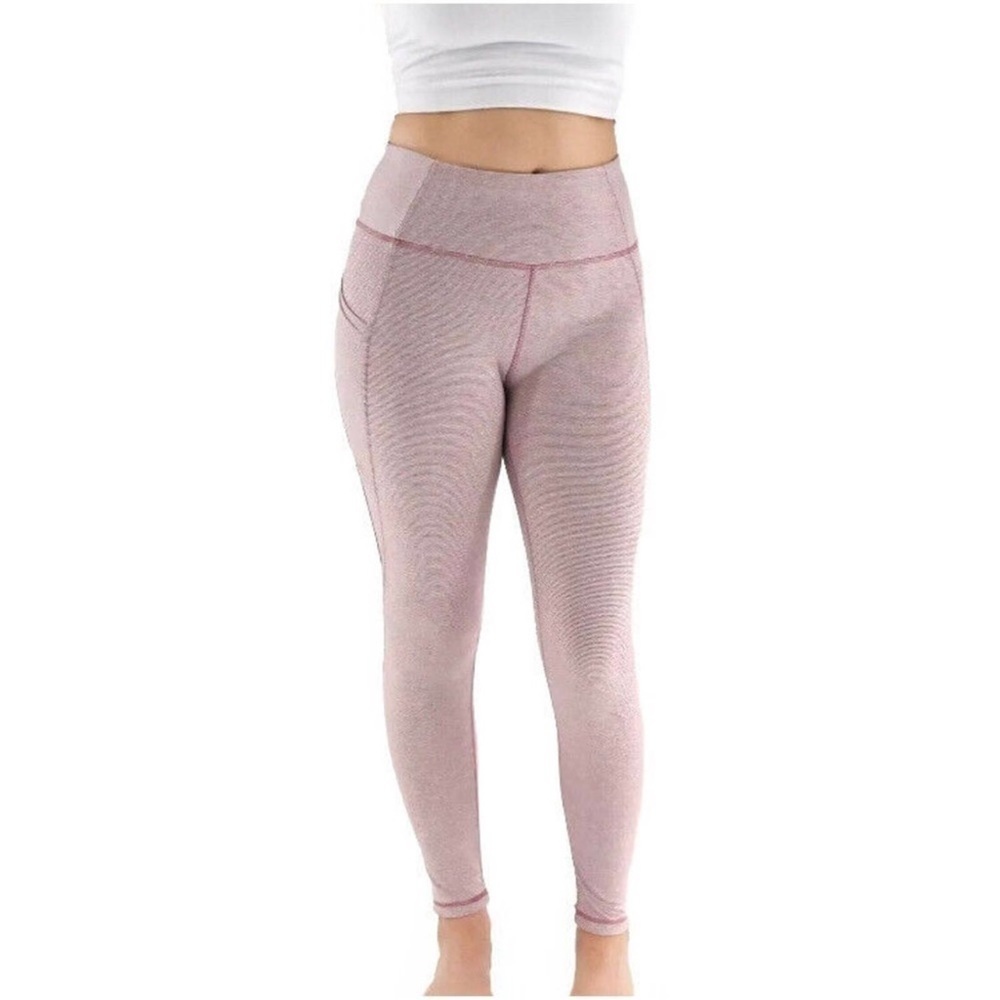 Danskin Dusty Rose Active High Wasit Workout Leggings XXL